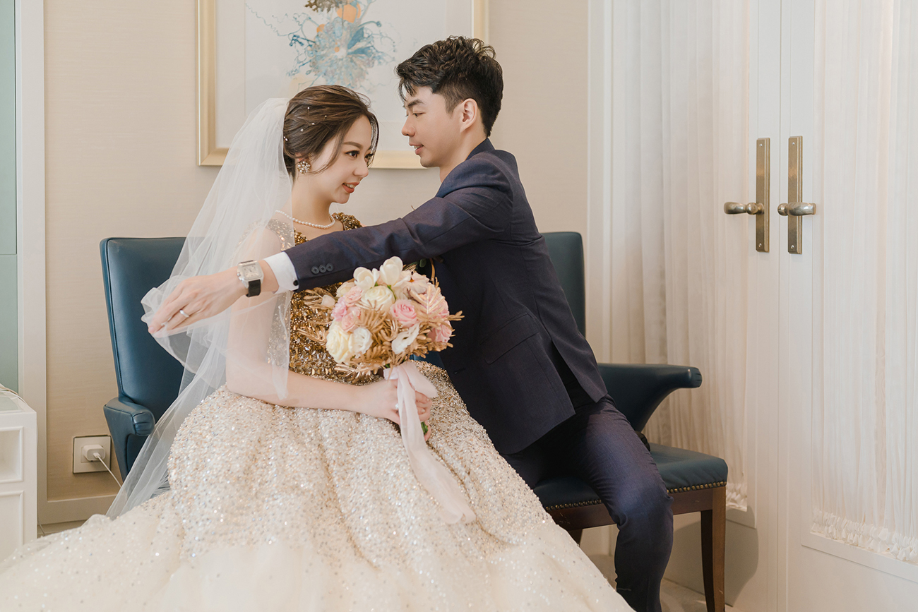 SJwedding鯊魚婚紗婚攝團隊Syuan在台北文化東方酒店拍攝的婚禮紀錄